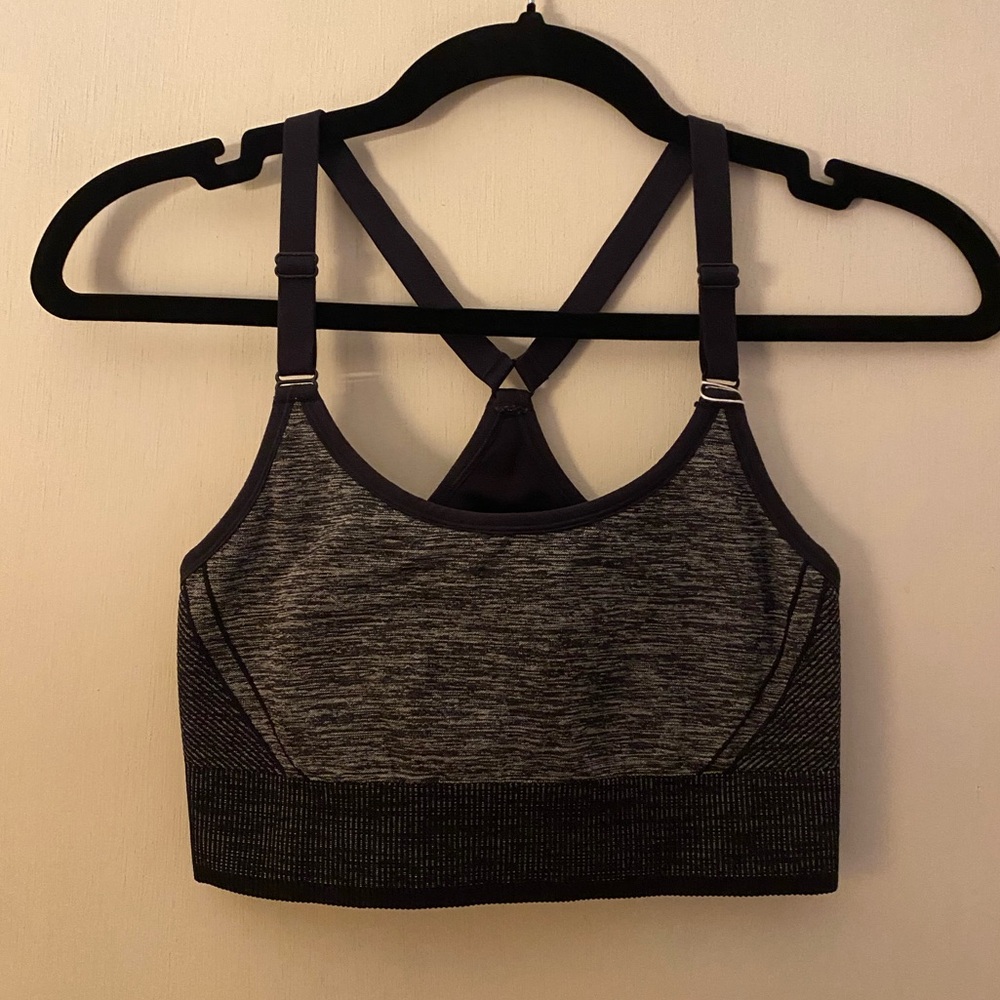All in Motion Charcoal Heather Sports Bra